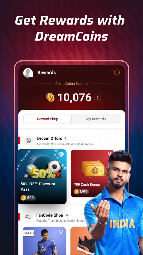 Dream11: Fantasy Cricket App