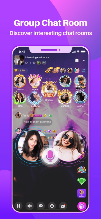 StarChat-Group Voice Chat Room