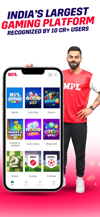Rummy, Poker, Ludo Games: MPL