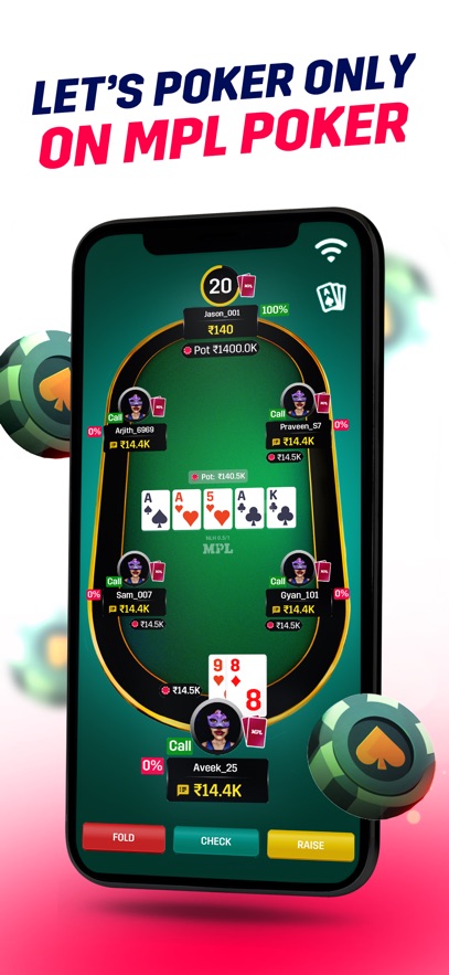 Rummy, Poker, Ludo Games: MPL