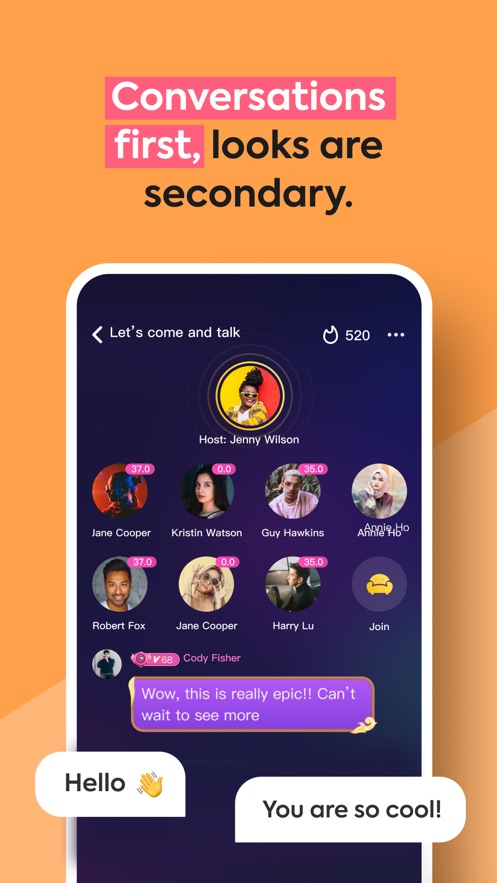 Partying - Games, chats, text