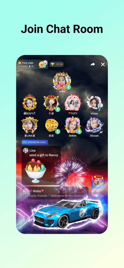 YoYo - Voice Chat Room