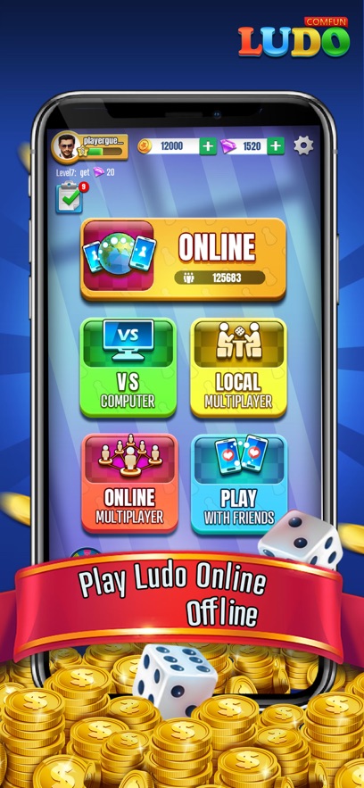 Ludo Comfun-Online Friend Game