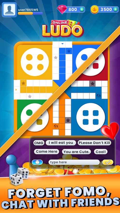 Multiplayer Ludo Game Online