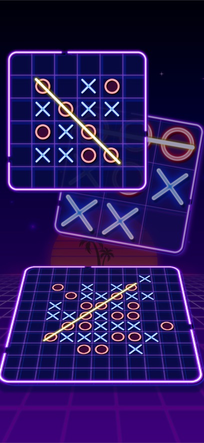 Tic Tac Toe: 2 Player XO