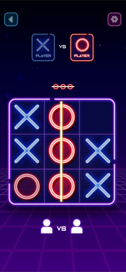 Tic Tac Toe: 2 Player XO
