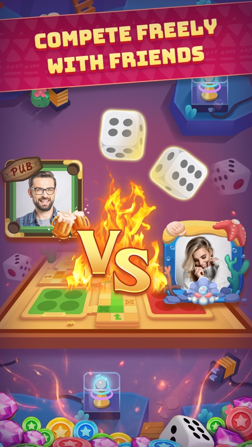 Ludo Land-Dice Board Game