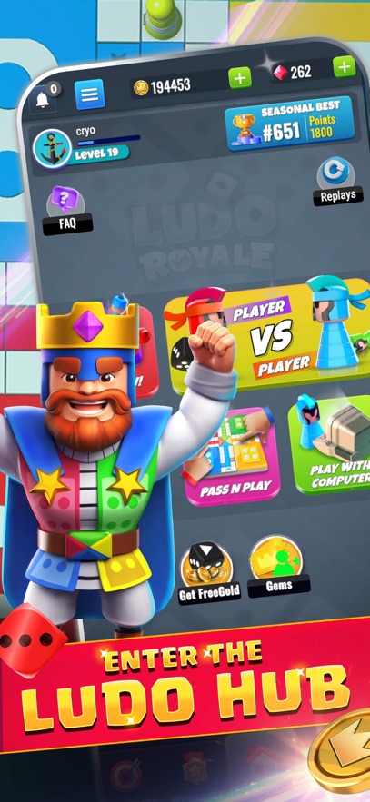 Ludo Royale: Dice Board Game