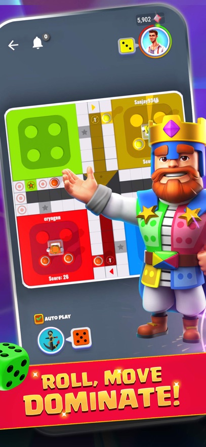 Ludo Royale: Dice Board Game