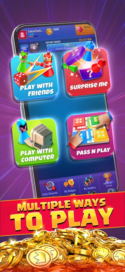 Ludo Royale: Dice Board Game