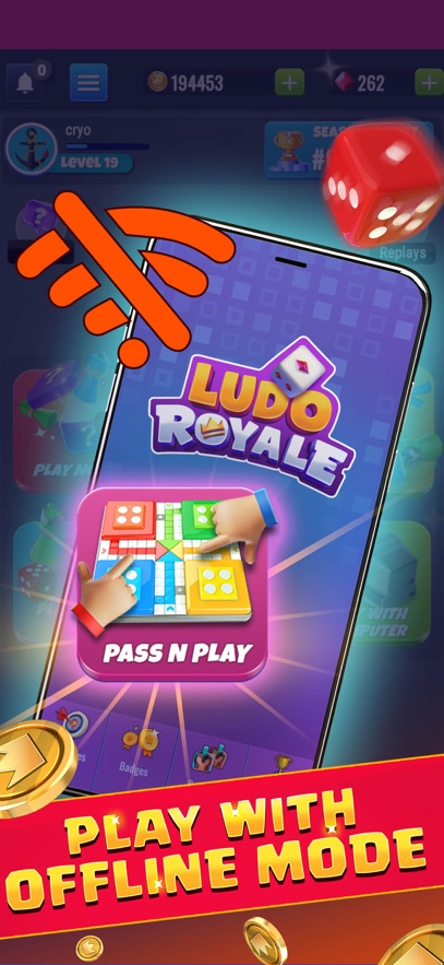 Ludo Royale: Dice Board Game