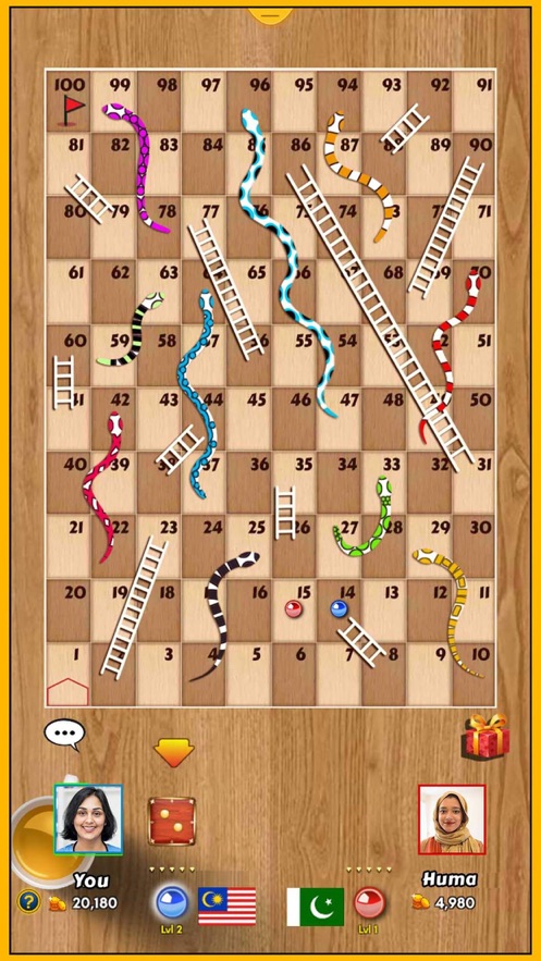 Snakes and Ladders King